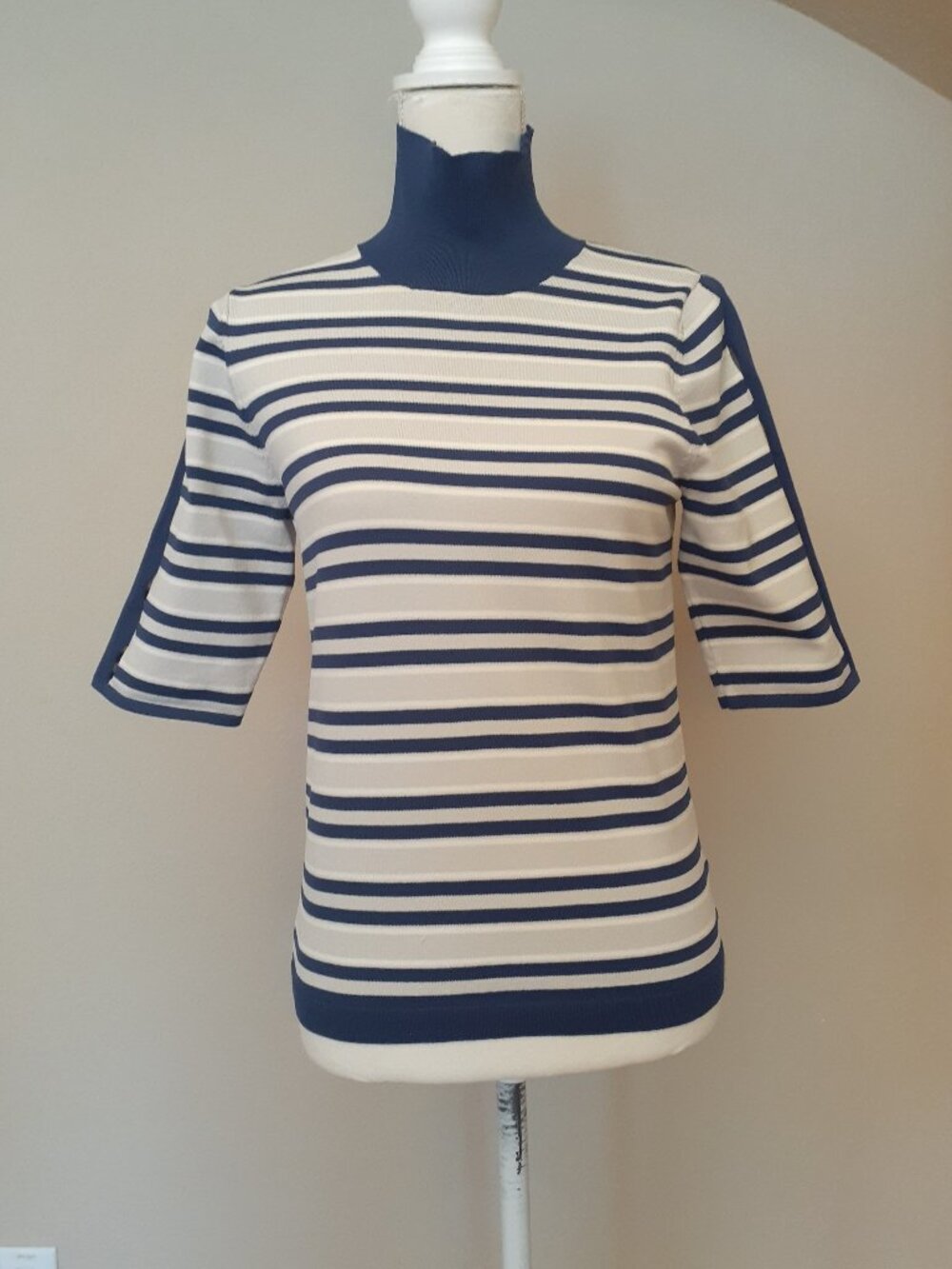 Tanya Taylor Cut-out Sleeve Knit Top
